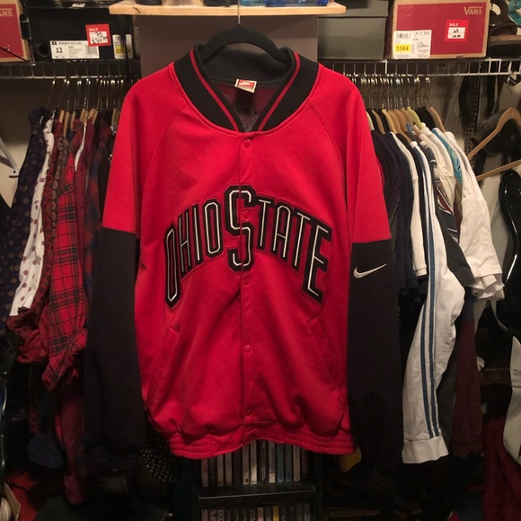 ohio state bomber jacket nike